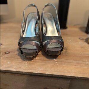 Nine West Black and Brown Heels